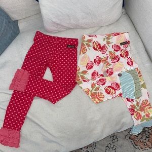 2 Matilda Jane leggings